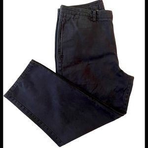 Nautica Navy Blue Casual Straight Leg Pants 38x32